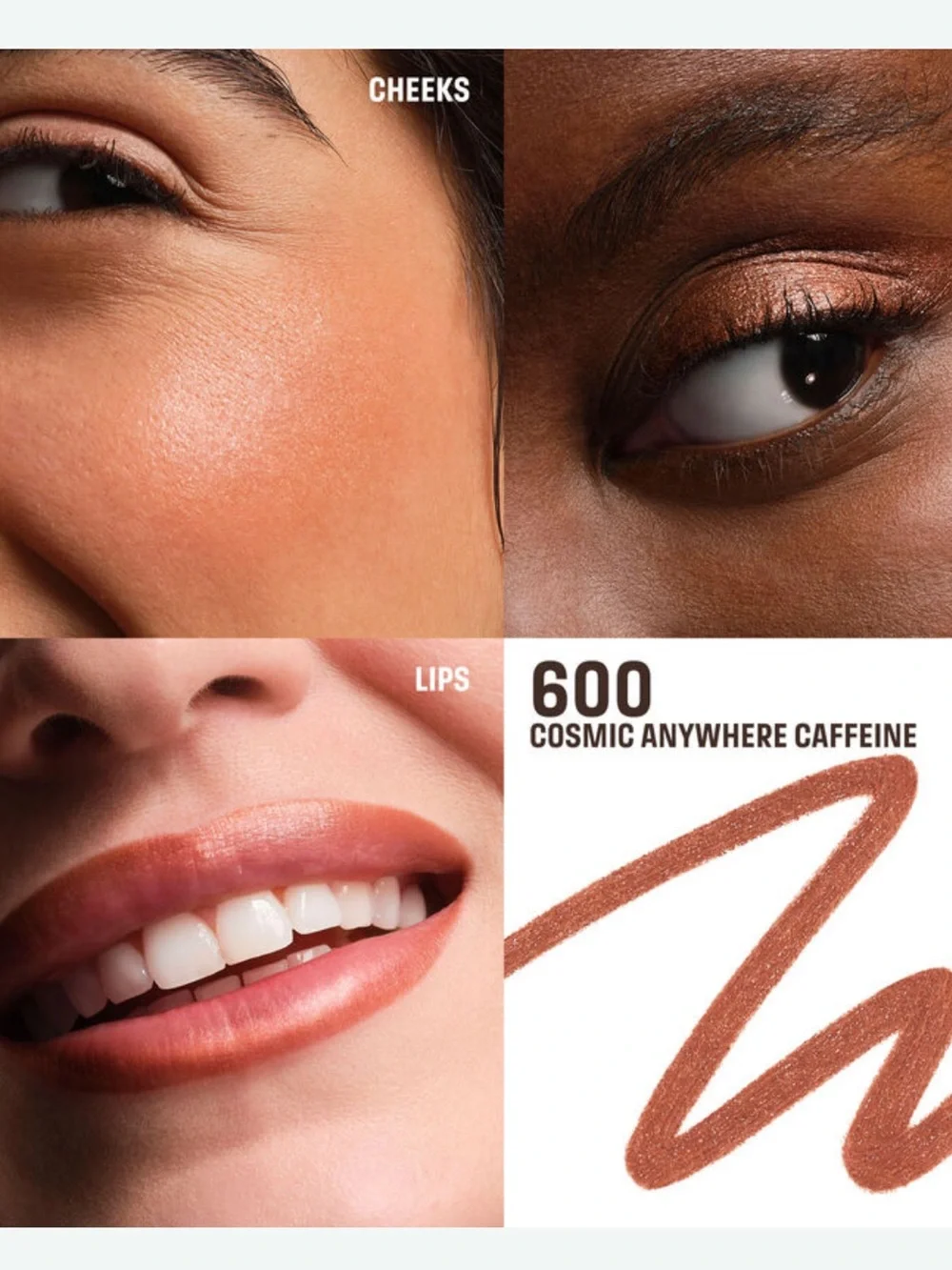 Makeup forever Cosmic Anywhere Caffeine 600 Multi-Use Lip & Cheek Pencil